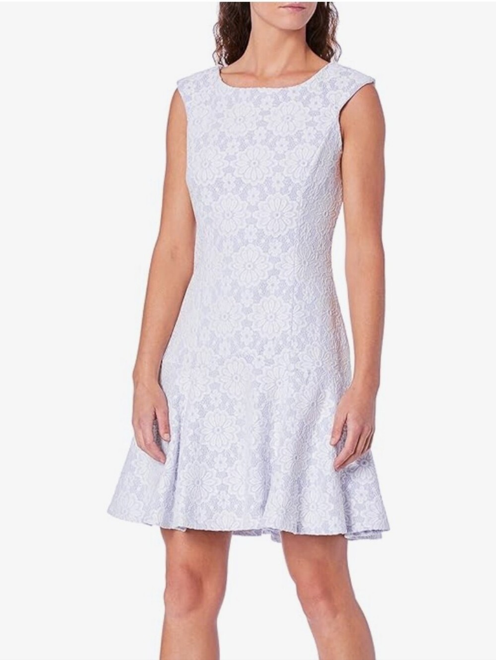 New Nanette Lepore Lavender Floral Lace Mini Dress New🥰😍